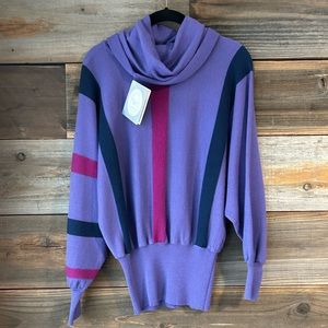 NEW Vintage Christian Dior Dolman Sleeve Sweater